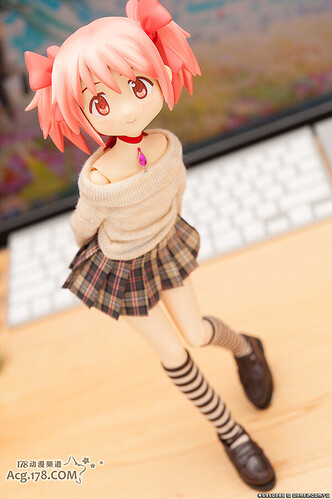 可動可脫!巨型「魔法少女小圓」鹿目圓香模型百變造型 (36).jpg