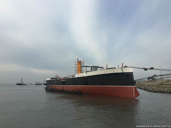 甲午戰沉致遠號 陸復刻艦下水 (2).jpg